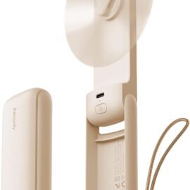 Aecooly Slim Portable Fan, Thin Handheld Fan, USB Rechargeable Aecooly Slim Portable Fan, Thin Handheld Fan, USB Rechargeable