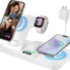 Dual Phone Magnetic Wireless Charging Station for Apple...