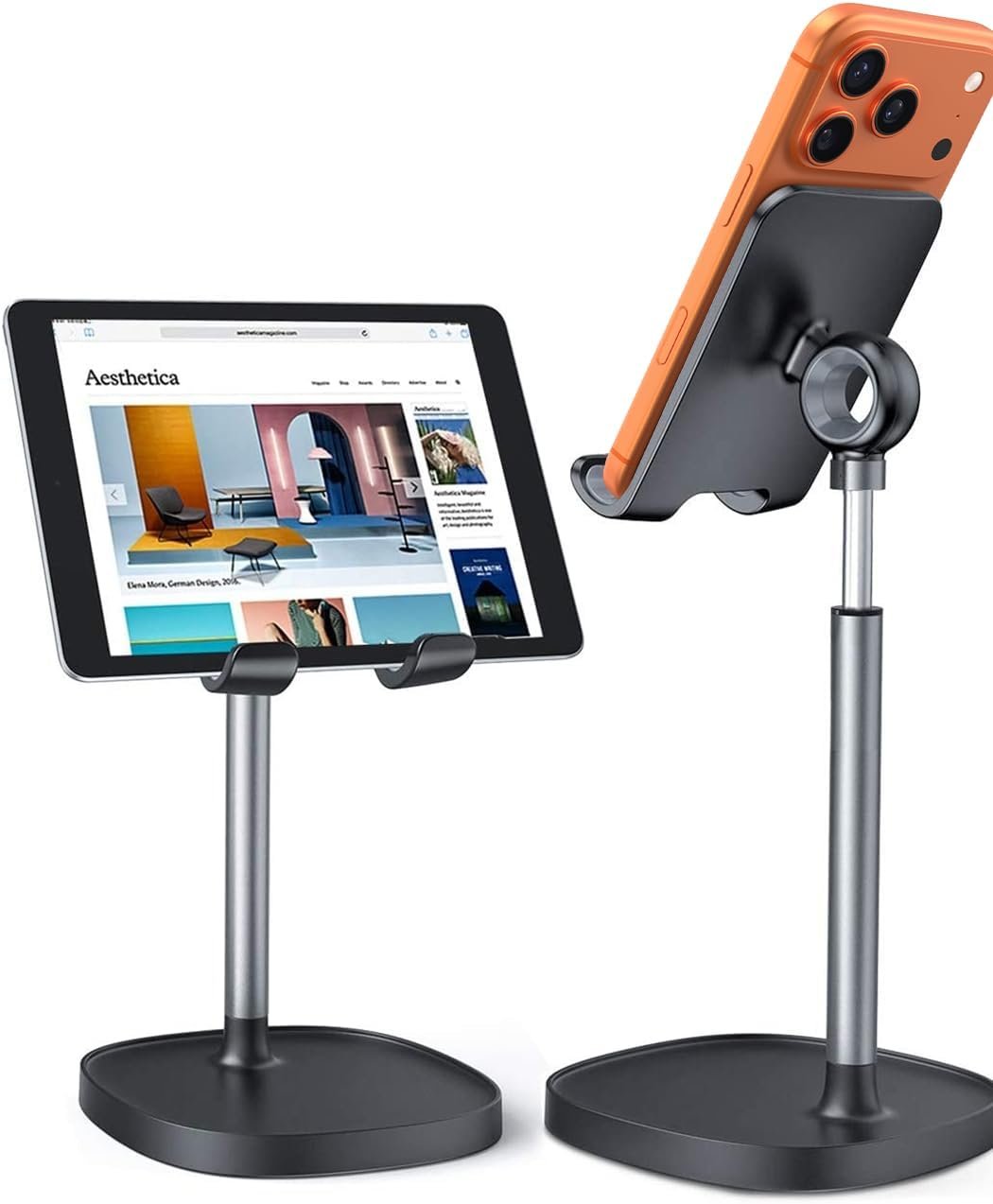 LISEN Cell Phone Stand Phone Holder for Desk, Gaming for... LISEN Cell Phone Stand Phone Holder for Desk, Gaming for...