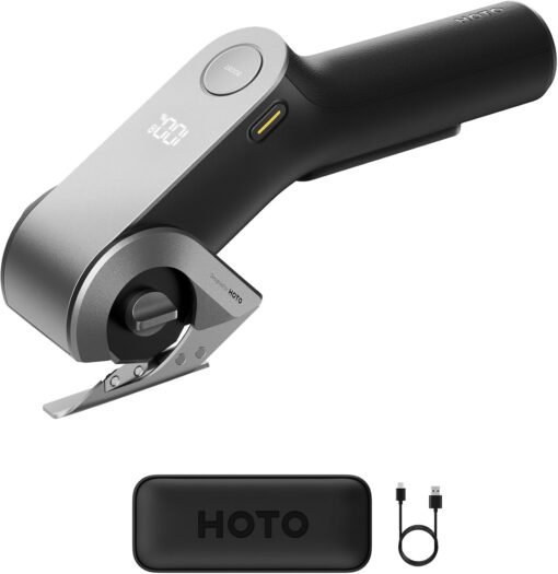 HOTO EdgeFlow Electric Cardboard Cutter, Smart Cordless...