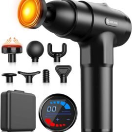 Massage Gun with Heat Massager Deep Tissue Muscle Massager...