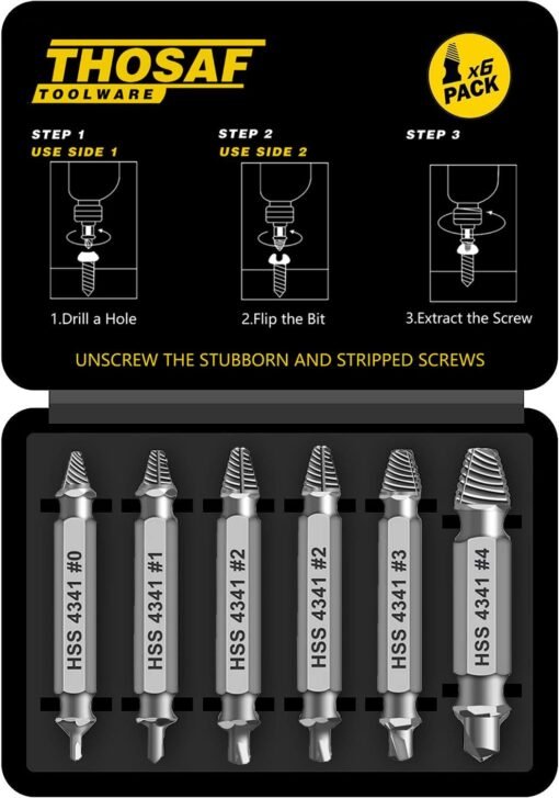 Damaged Screw Extractor Set,Christmas Stocking Stuffers...
