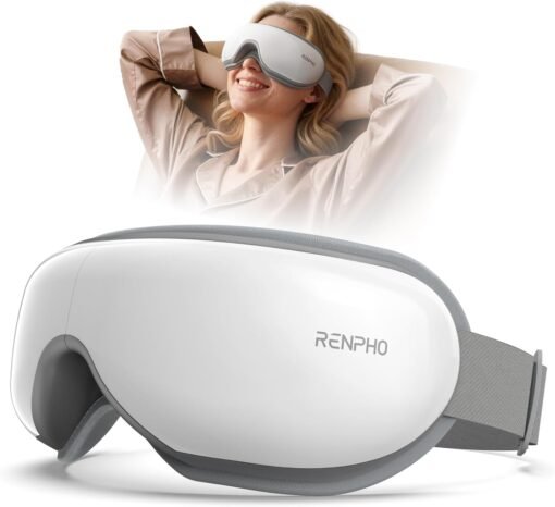 RENPHO Eyeris 1 Eye Massager with Heat, Heated Massage Eye...