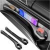 2PCS Car Seat Gap Filler Organizer with Phone Holder,[Upgrade...
