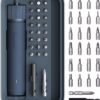 HOTO 25-Piece Upgraded Electric Screwdriver Kit, Cordless... HOTO 25-Piece Upgraded Electric Screwdriver Kit, Cordless...