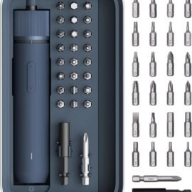 HOTO 25-Piece Upgraded Electric Screwdriver Kit, Cordless...