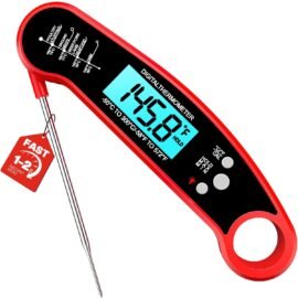 Instant Read Meat Thermometer Digital, 1-2 Sec, Food, Cooking,... Instant Read Meat Thermometer Digital, 1-2 Sec, Food, Cooking,...