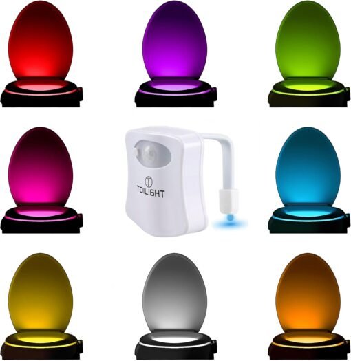 ToiLight The Original Toilet Bowl Night Light. Fun Useful...