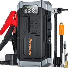 [2026NEW Model] 5000A Jump Starter with Air Compressor,Car...