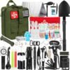 Survival Kit, 250Pcs Survival Gear First Aid Kit with Molle... Survival Kit, 250Pcs Survival Gear First Aid Kit with Molle...