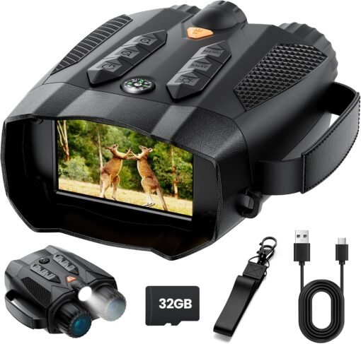 Night Vision Goggles for Adults 4k: Tactical Binoculars...