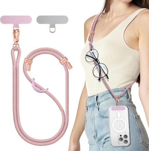 SURPHY Phone Lanyard Crossbody, Phone Strap Crossbody with...