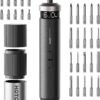 HOTO PixelDrive Electric Screwdriver, Rechargeable Cordless...
