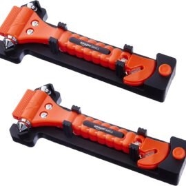 Amazon Basics Emergency Escape Tool, Window Breaker and... Amazon Basics Emergency Escape Tool, Window Breaker and...