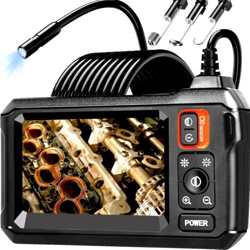 Daxiongmao Endoscope Camera with Light, 1080P HD Borescope