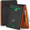 GSOIAX Slim Wallet for Men Rfid Blocking Leather Bifold...