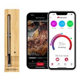 MEATER Plus Smart Meat Thermometer, Honey, Bluetooth, 165ft,...