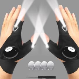 MOIPEJO LED Flashlight Gloves, Gifts for Men Dad Him Boyfriend...