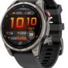 Garmin fēnix® 8 Pro, 51mm, Sapphire, Titanium, Graphite/Black