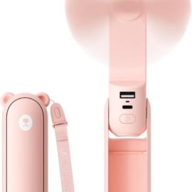 JISULIFE 3 IN 1 Portable Fan with Power Bank & Flashlight...