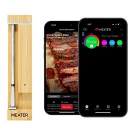 MEATER Pro Smart Meat Thermometer, Honey, Bluetooth, 1000°F,...