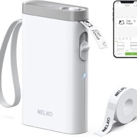 Nelko P21 Label Maker Machine with Tape, Bluetooth Label...