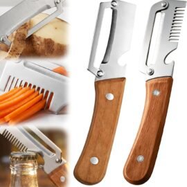 2026 Upgrade Vegetable Peeler and Julienne Peeler Set, Stainless...
