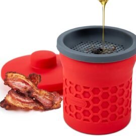 PrepSolutions Silicone Grease Strainer And Keeper, 2 Cup...