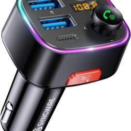 Syncwire Bluetooth 5.4 Car Adapter 48W FM Transmitter for...